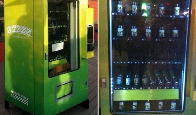 В США установили первый автомат по продаже наркотиков (4 фото)