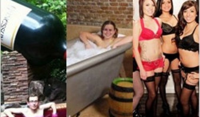Тюрьма, красотки и пивные ванны: Названы самые экстравагантные спа в мире (11 фото)