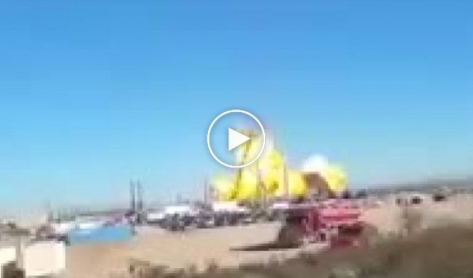 Взрыв на газоперерабатывающем заводе в Техасе