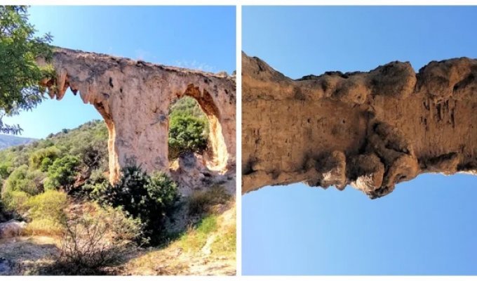 Каменные слёзы Лукуса – древнего застывшего во времени водопровода (10 фото)