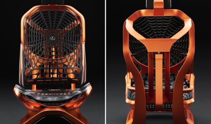 В Lexus появятся кинетические кресла из паутины (3 фото)