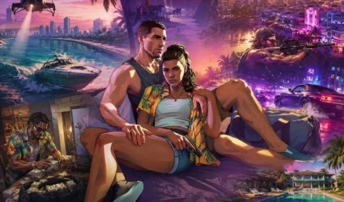 Насколько сильно некоторые геймеры ждут новый трейлер GTA 6 (3 фото + 1 видео)