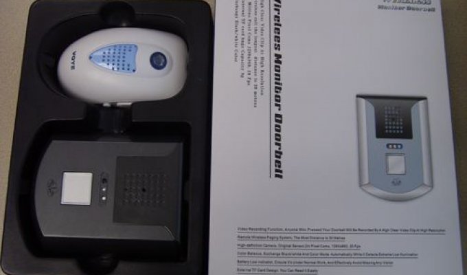 Wireless Doorbell & Camera - дверной звонок с видеокамерой (7 фото)