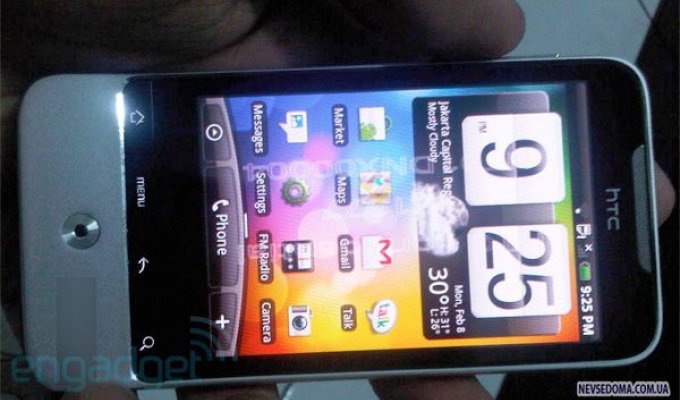 HTC Legend - первые фотографии коммуникатора (2 фото + видео)