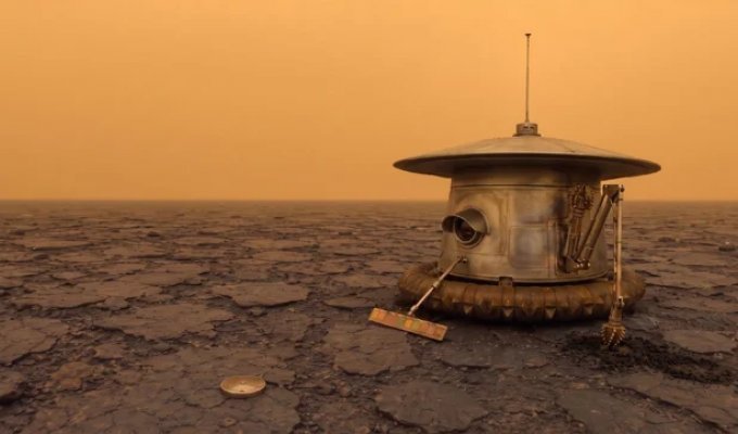 127 minutes in hell: what "Venus-13" managed to film before the heat killed it (11 photos)