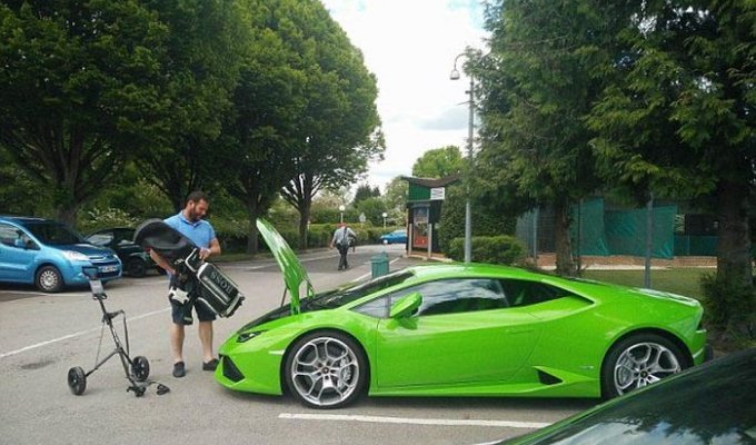 Непрактичный суперкар Lamborghini Huracan (8 фото)