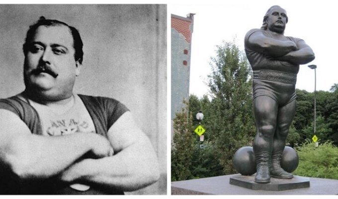 Канадский Геркулес: Луи Сир, считающийся сильнейшим человеком планеты (9 фото)
