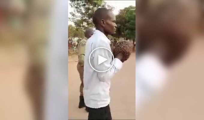 An African witch in Uganda arrested a motorcycle thief with the help of bees