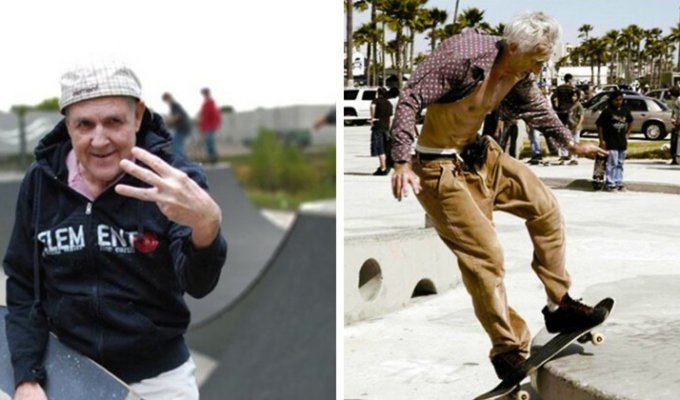 Рвем возрастные стереотипы: старички на скейте (16 фото)