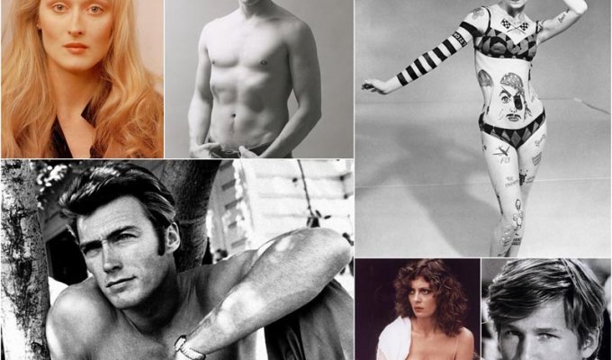 Знаменитые западные актеры в молодости (21 фото)