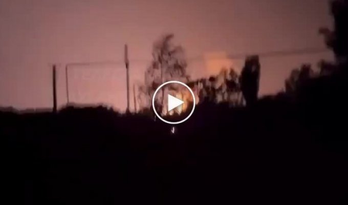 In Sorokino, Luhansk region, a warehouse with Russian ammunition was shelled