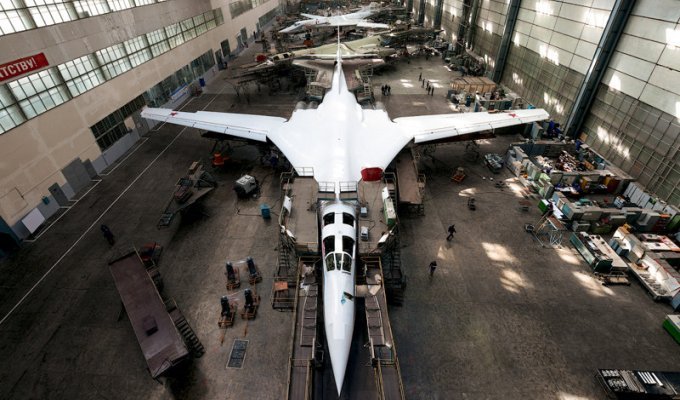 Производство самолётов Ту-160, Ту-22М3 и Ту-214. КАЗ им. Горбунова (48 фото)