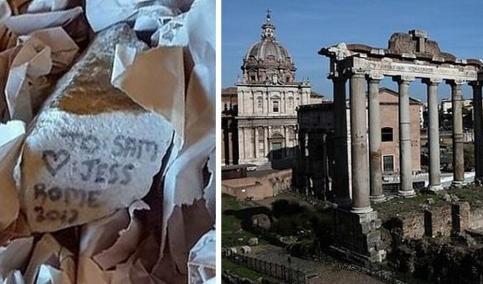 Туристка вернула римскому музею украденный артефакт и попросила прощения (7 фото)