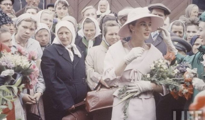 Christian Dior у Москві. 1959 рік. (30 фото)