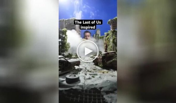 Художник по миниатюрам создал локацию к The Last of Us