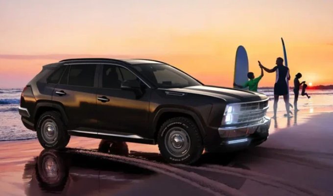 Toyota RAV4 перевыпустят в стиле старых внедорожников Chevrolet (11 фото)