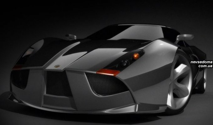 Lotus представил концептуальный спорткар (3 фото)