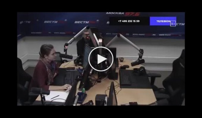 Владимир Соловьёв не сдержался во время эфира и назвал слушателя «мразью»