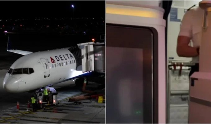 A 57-year-old passenger managed to fly from New York to Paris as a stowaway (3 photos + 1 video)