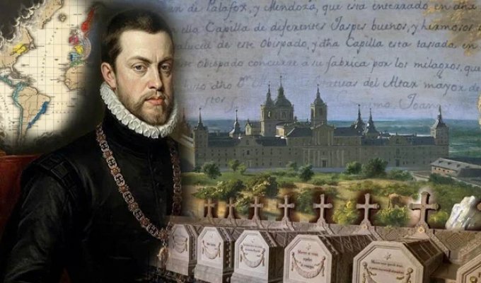 The ruler who built himself a palace-tomb: how King Philip II buried his wives, imprisoned his monstrous son, and awaited death for 20 years at El Escorial (20 photos)
