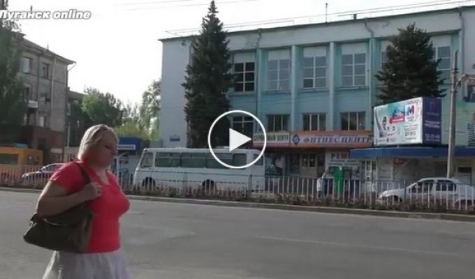 Улицы Луганска. В сети показали оккупированный город после праздников ЛНР