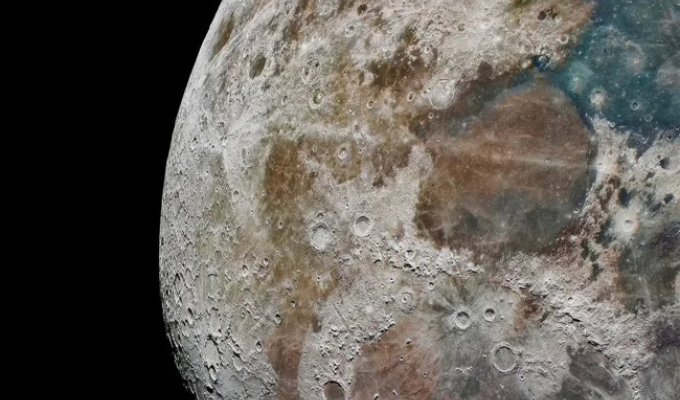 The highest quality photos of the Moon to date (9 photos)