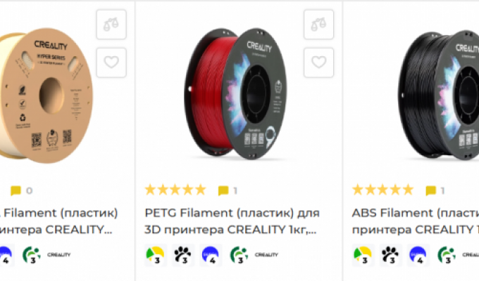 Филаменты и смолы Artline — материалы для точной и надёжной 3D-печати
