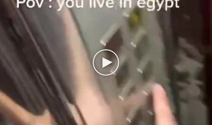 Как выглядят обычные лифты в Египте