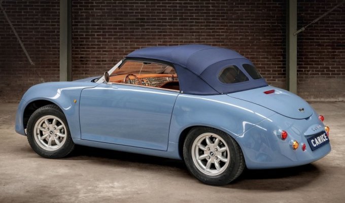 In the Netherlands, released a small electric roadster in retro style (8 photos)