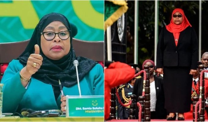 Президент Танзании получила 98 процентов голосов на выборах, поставив страну на грань революции (3 фото + 2 видео)