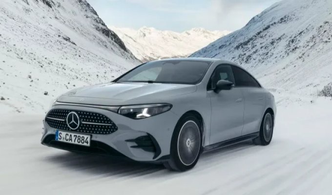 Новый Mercedes (12 фото)