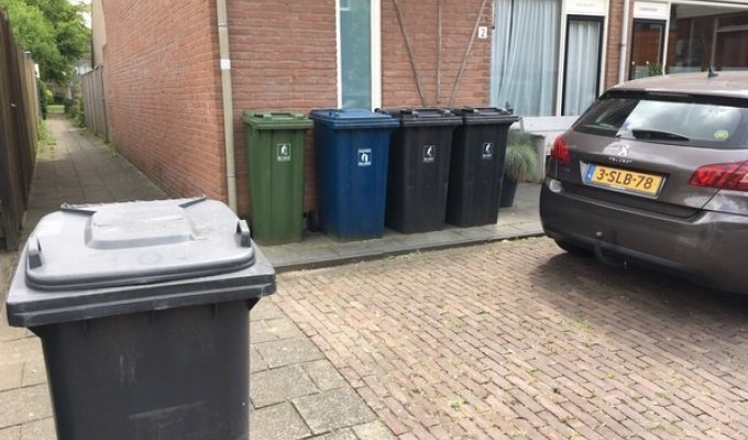 Как устроен раздельный сбор мусора в Голландии (6 фото)