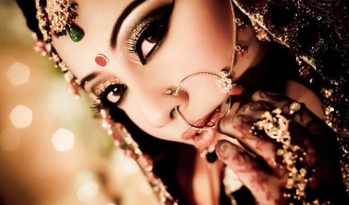 Индийские невесты (26 фото)