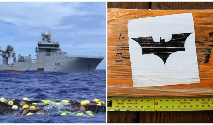 У Тихому океані знайшли схованку з трьома тоннами кокаїну (3 фото + 1 відео)
