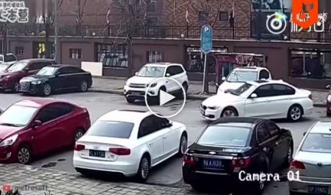 Сложности парковки в Китае
