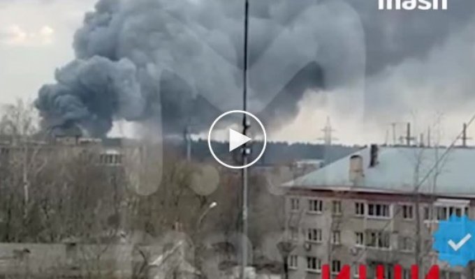 Residents of the Moscow region crap themselves from a powerful explosion