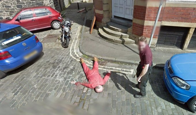 Приколы Google Street View (22 фото)