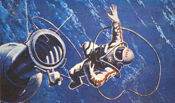 51 год назад Алексей Леонов первым в мире вышел в открытый космос (7 фото)