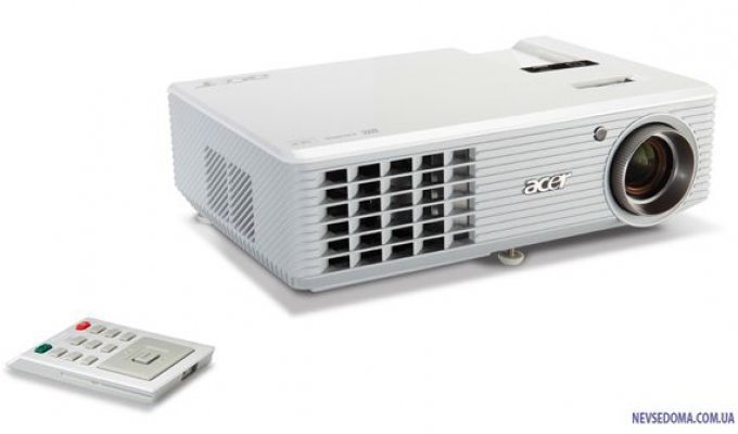 Acer H5360, X1130P и X1261 - проекторы для 3D-игр