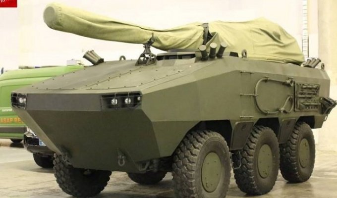 Как Украина первый колесный танк разработала