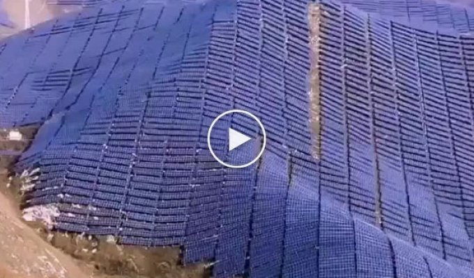 Китайская солнечная электростанция