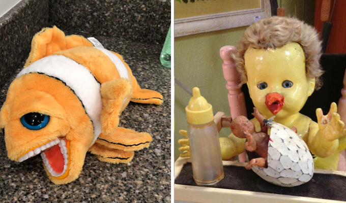 35 unsuccessful children's toys that are scary to look at (36 photos)