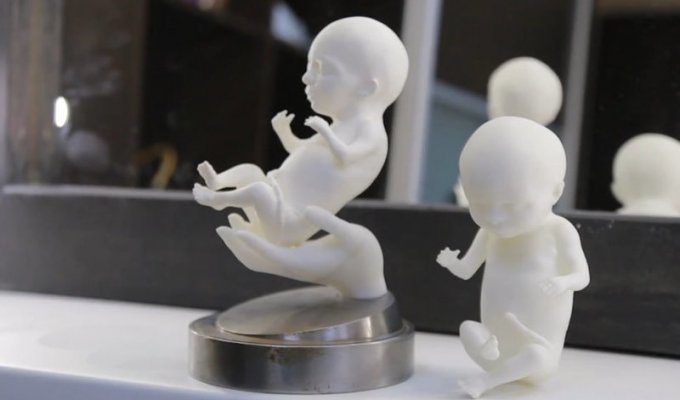 Будущие родители могут напечатать 3d модель своего не рожденного ребенка (3 фото + 1 видео)