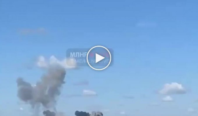 Ukrainian military hit a Russian target in Luhansk with a Storm Shadow cruise missile