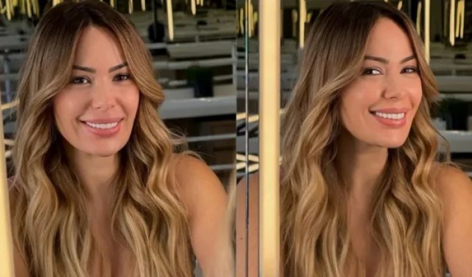 Собака чуть не оставила модель Playboy без носа (5 фото + 1 видео)