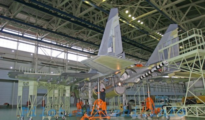  Производство серийных МиГ-29К/КУБ в Луховицах (19 фото)