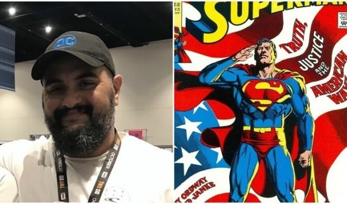 Художник DC Comics покинул должность из-за Супермена-бисексуала (7 фото)