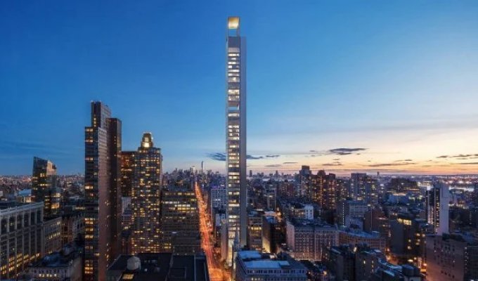 На Манхэттене поднимают 54-этажный жилой небоскрёб 262 Fifth Avenue (7 фото)