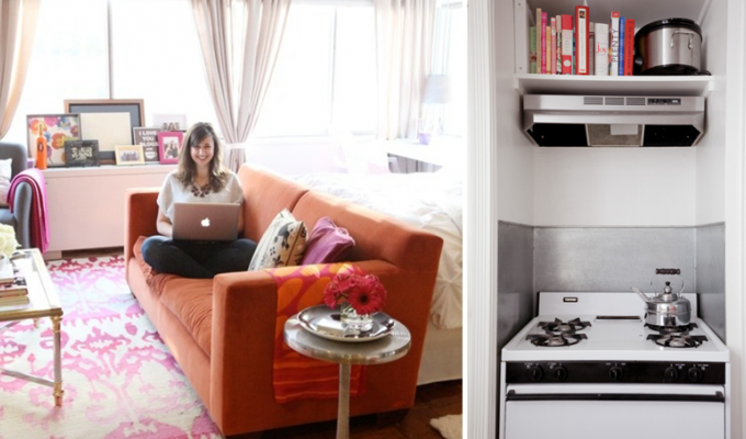13 способов обставить маленькую квартиру с умом (14 фото)