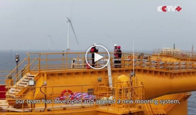 The largest floating wind turbine